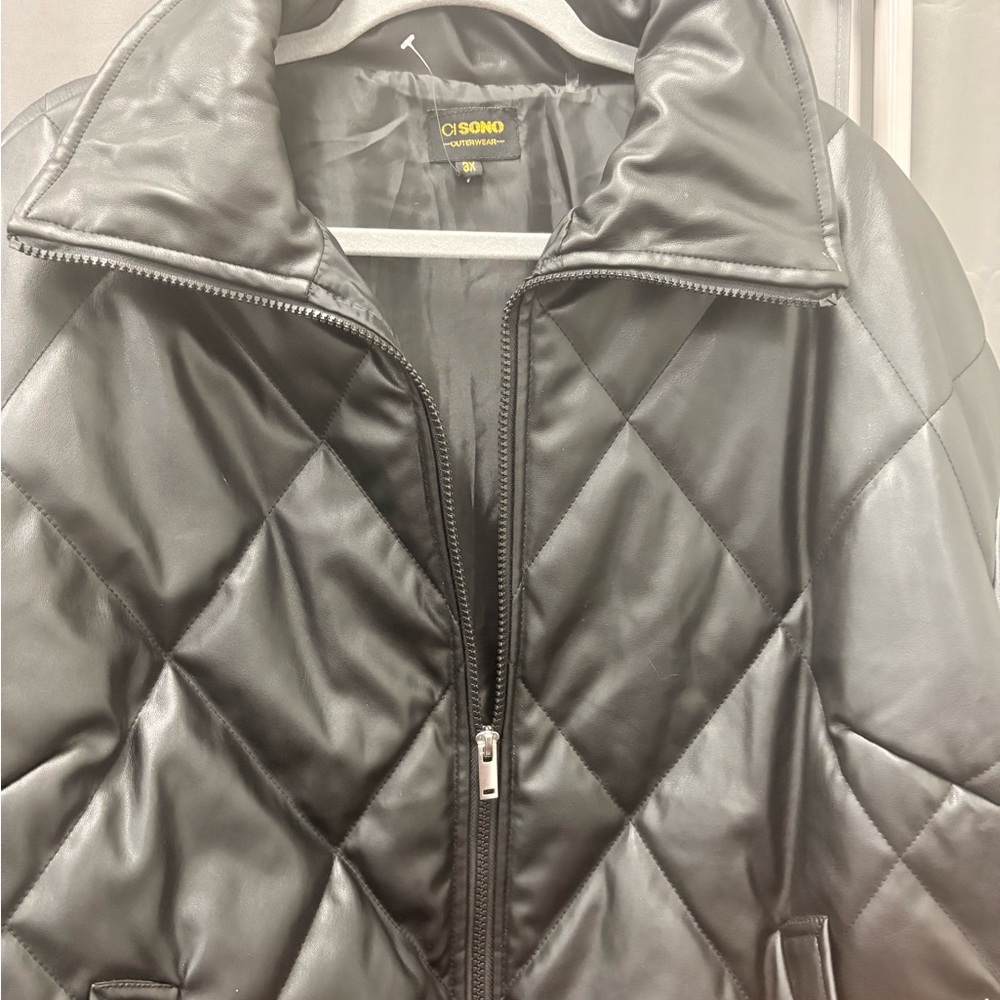 Black Quilted Jacket